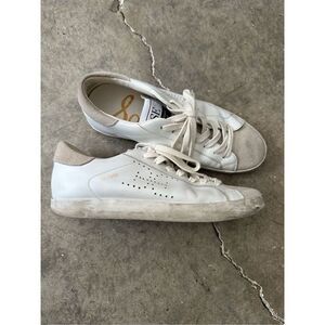 Sam Edelman Aubrie Leather Shoes White Womens Sz 8